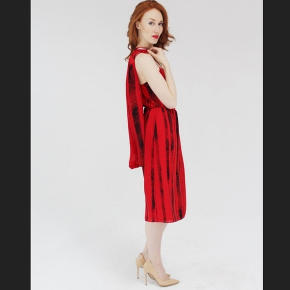Marjorie Hamilton Red Striped Three Piece Set - Picture 5 of 11